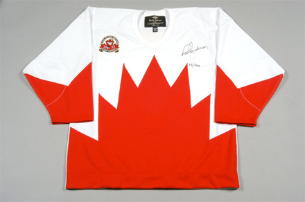 Paul Henderson Signed Team Canada Jersey